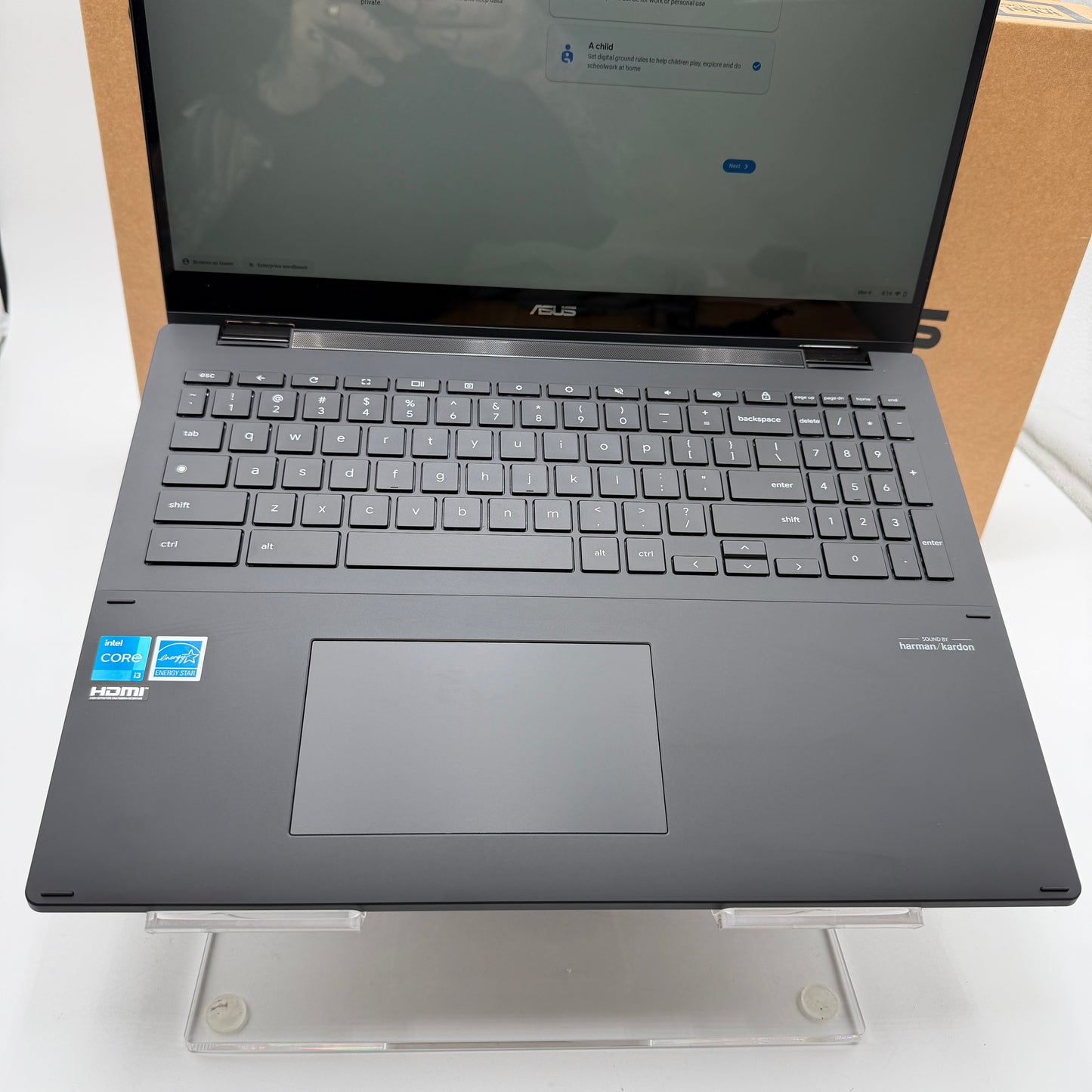 Asus Chromebook CX1 CX5601FB 16" i3-1215U 8GB RAM 128GB SSD Open Box
