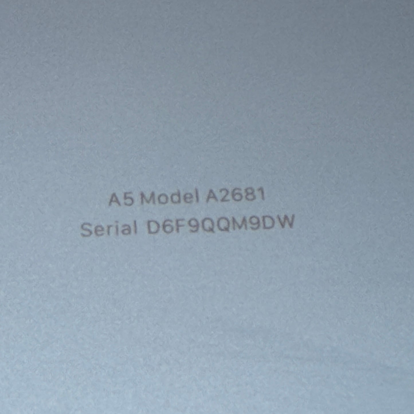 Apple MacBook Air 13-inch M2 A2681 2023 16GB 256GB Midnight 100% Battery