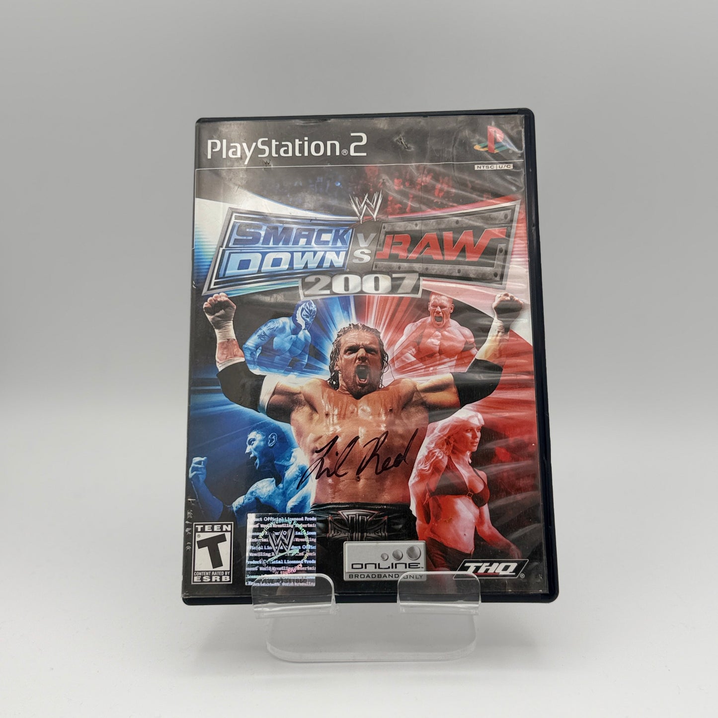 WWE Smackdown vs. Raw 2007 - PlayStation 2 Complete Used Video Game
