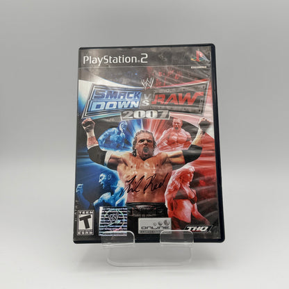 WWE Smackdown vs. Raw 2007 - PlayStation 2 Complete Used Video Game