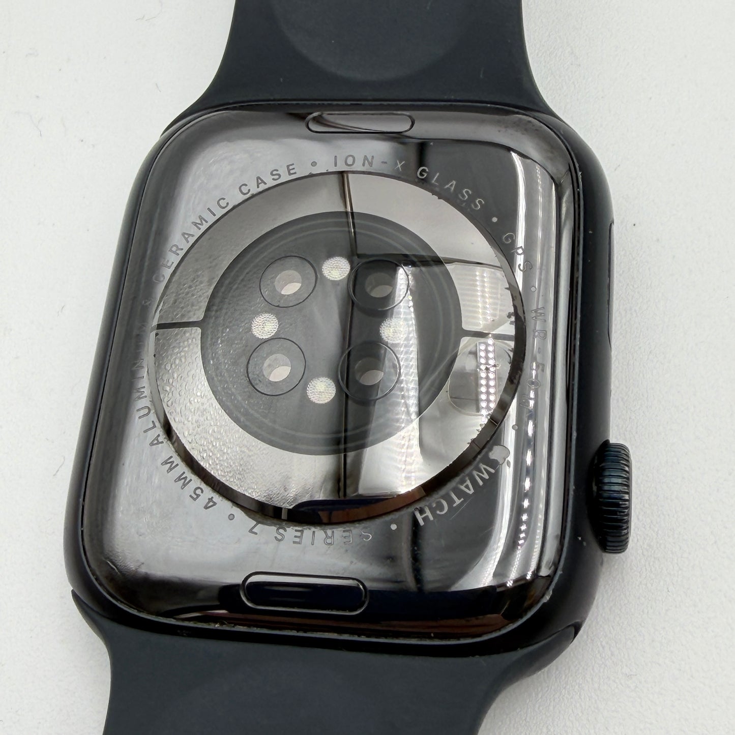 Apple Watch Series 7 GPS A2474 45mm Space Black Aluminum Smart Watch