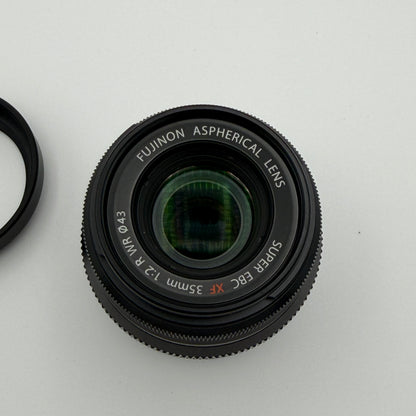 Fujifilm Fujinon Aspherical Lens Super EBC XF 35mm F2 Black MINTY!