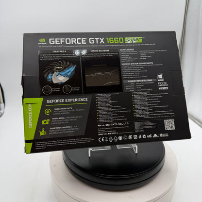 MSI GeForce RTX 1660 Super Ventus XS 6GB GDDR6 Graphics Card