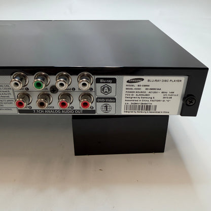 Samsung BD-C6500 Blu-Ray Disc Player Tested NO REMOTE