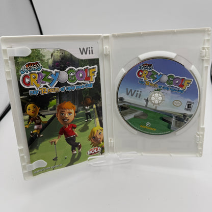 Wii Kidz Sports Crazy Golf Video Game CIB