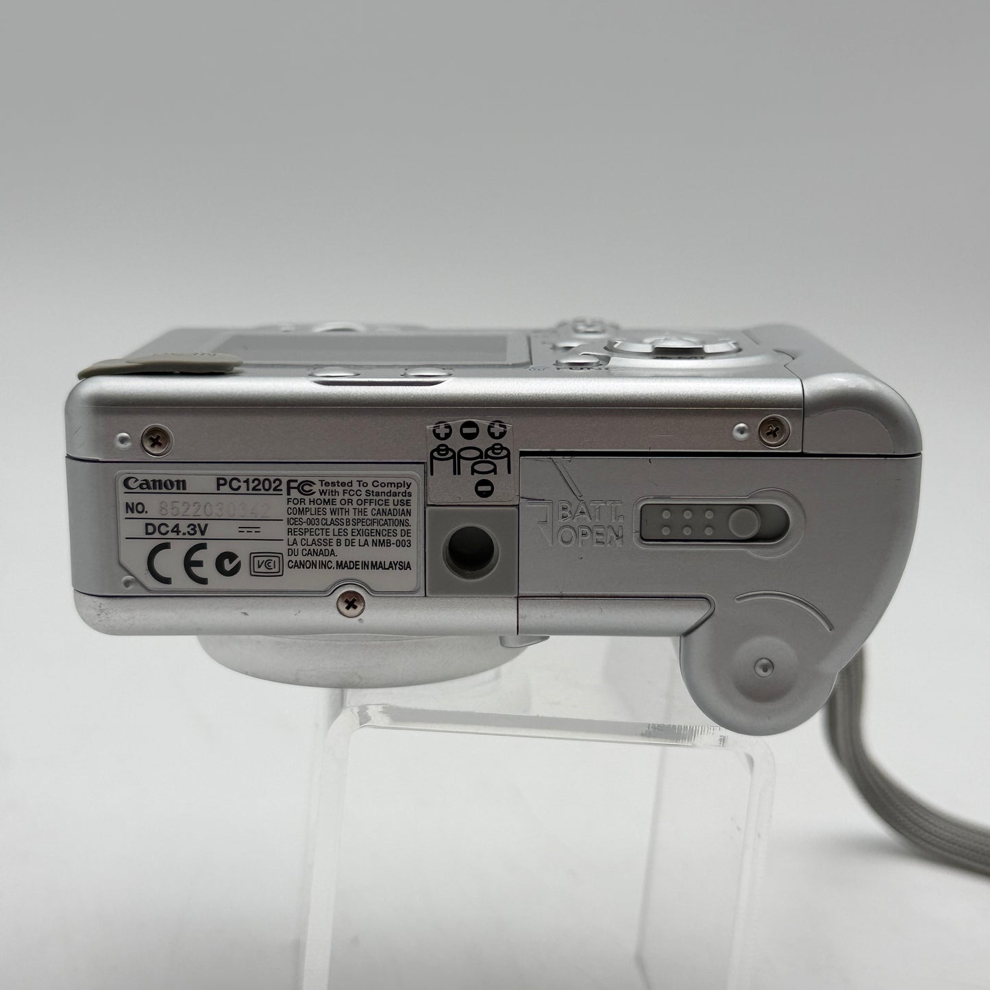 Canon PowerShot A75 Digital Camera For Parts or Repair