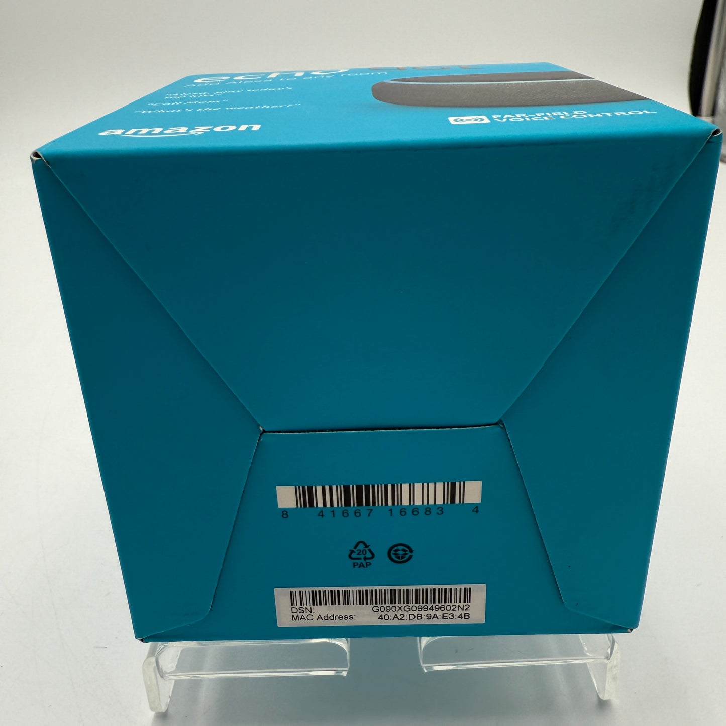 Amazon Echo Dot 2nd Generation Smart Speaker Gray New In Box