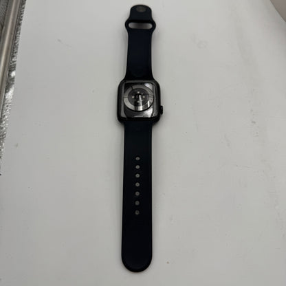 Apple Watch Series 7 GPS A2474 45mm Space Black Aluminum Smart Watch