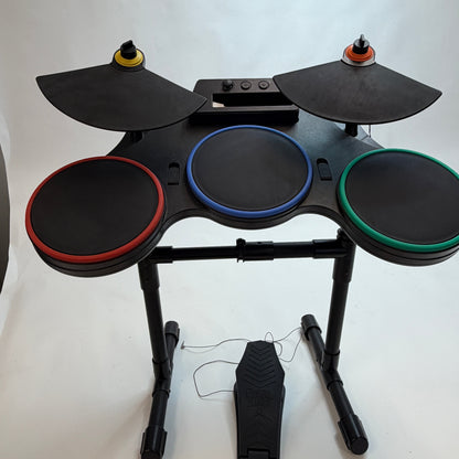 Nintendo Wii Guitar Hero World Tour Drum Set Controller For Parts or Repair