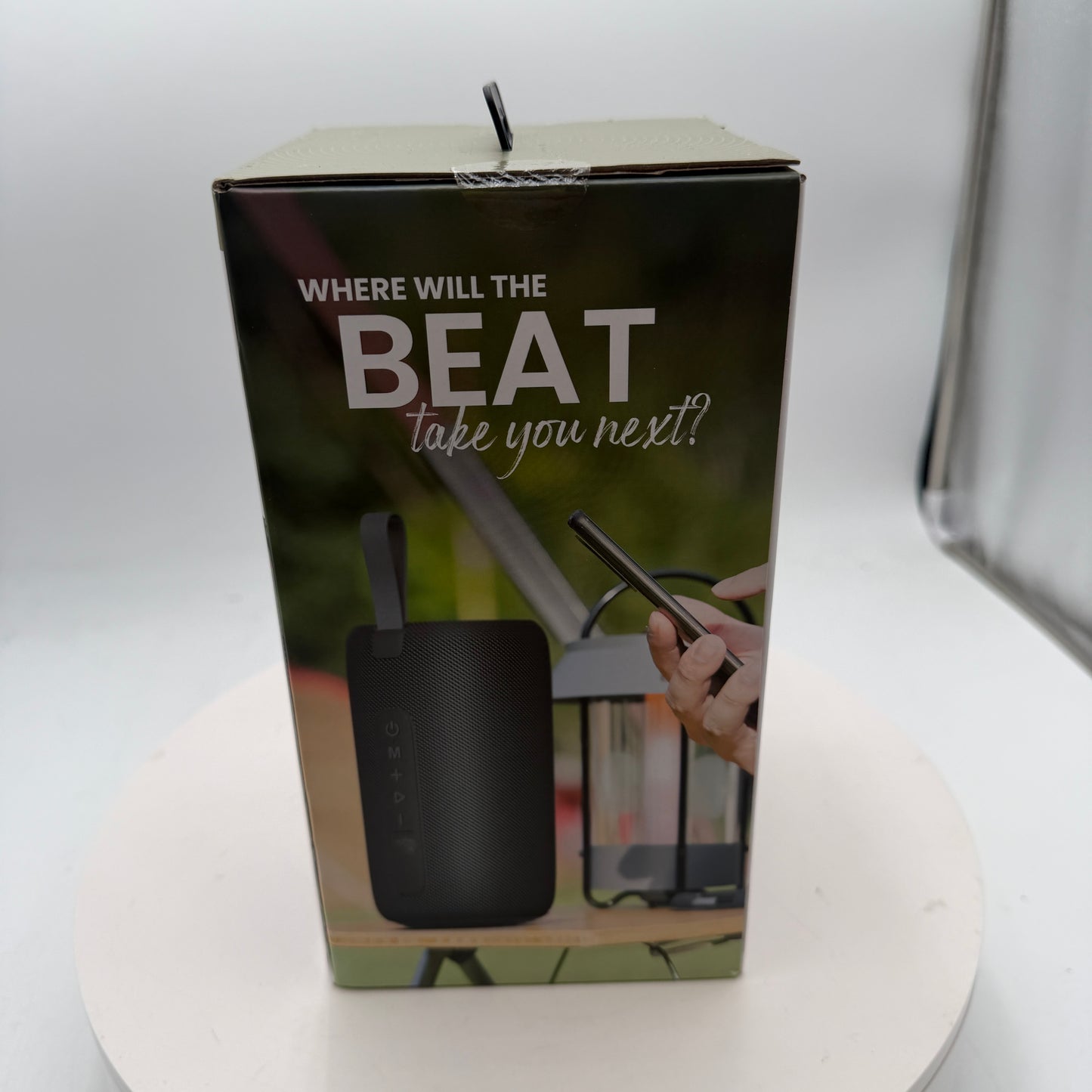Quickcell Q-BEAT MAX Portable Wireless Bluetooth Speaker, Black, 12-Hour Playtime, IPX4