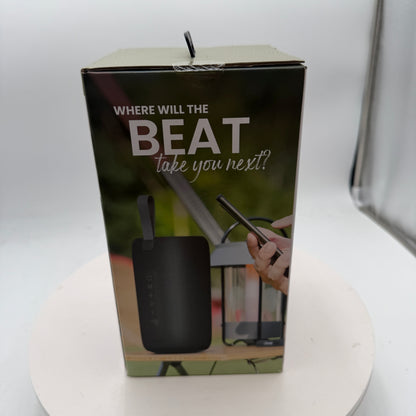 Quickcell Q-BEAT MAX Portable Wireless Bluetooth Speaker, Black, 12-Hour Playtime, IPX4