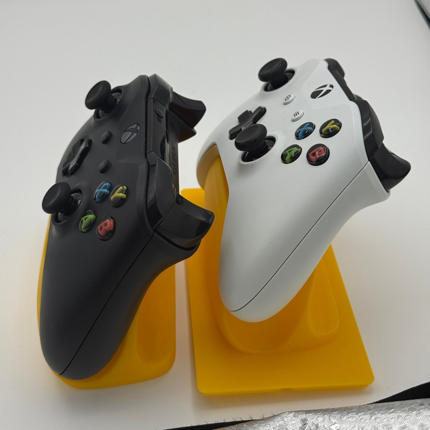 Lot of 2 Microsoft Xbox One Controllers Black Used Stick Drift