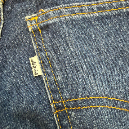 Vintage 80's Levi's Women's Jeans Denim SF 207 Blue 28x30 Used