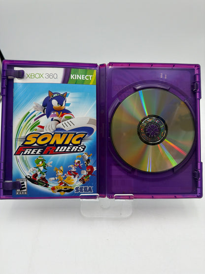 Xbox 360 Sonic Free Riders Video Game with Box