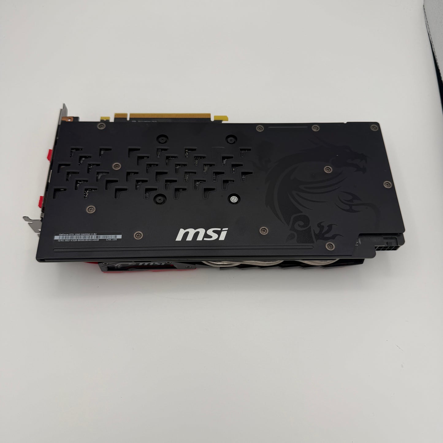 MSI GeForce GTX 1060 Gaming X 6GB GDDR5 Graphics Card - Black