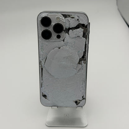 Unlocked Apple iPhone 14 Pro Max 128GB Cracked Front/Back READ
