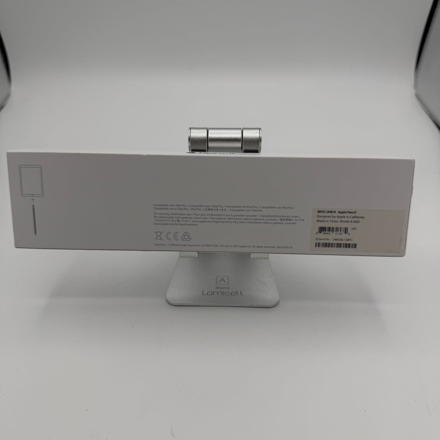 Apple Pencil 1st Gen A1603 White Used With Box