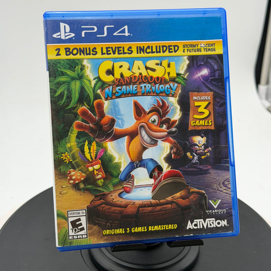Crash Bandicoot N. Sane Trilogy for PlayStation Version, Used with Box