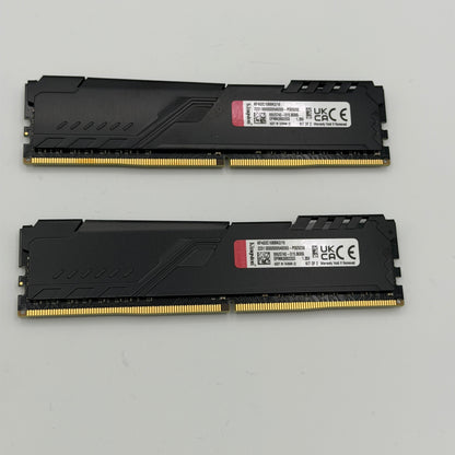 Kingston FURY Beast 16GB (2x8GB) DDR4 Desktop RAM Kit Black