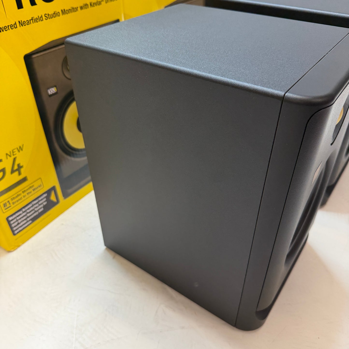 KRK Rokit 7 G4 Powered Monitor Speakers Black Used With Box READ