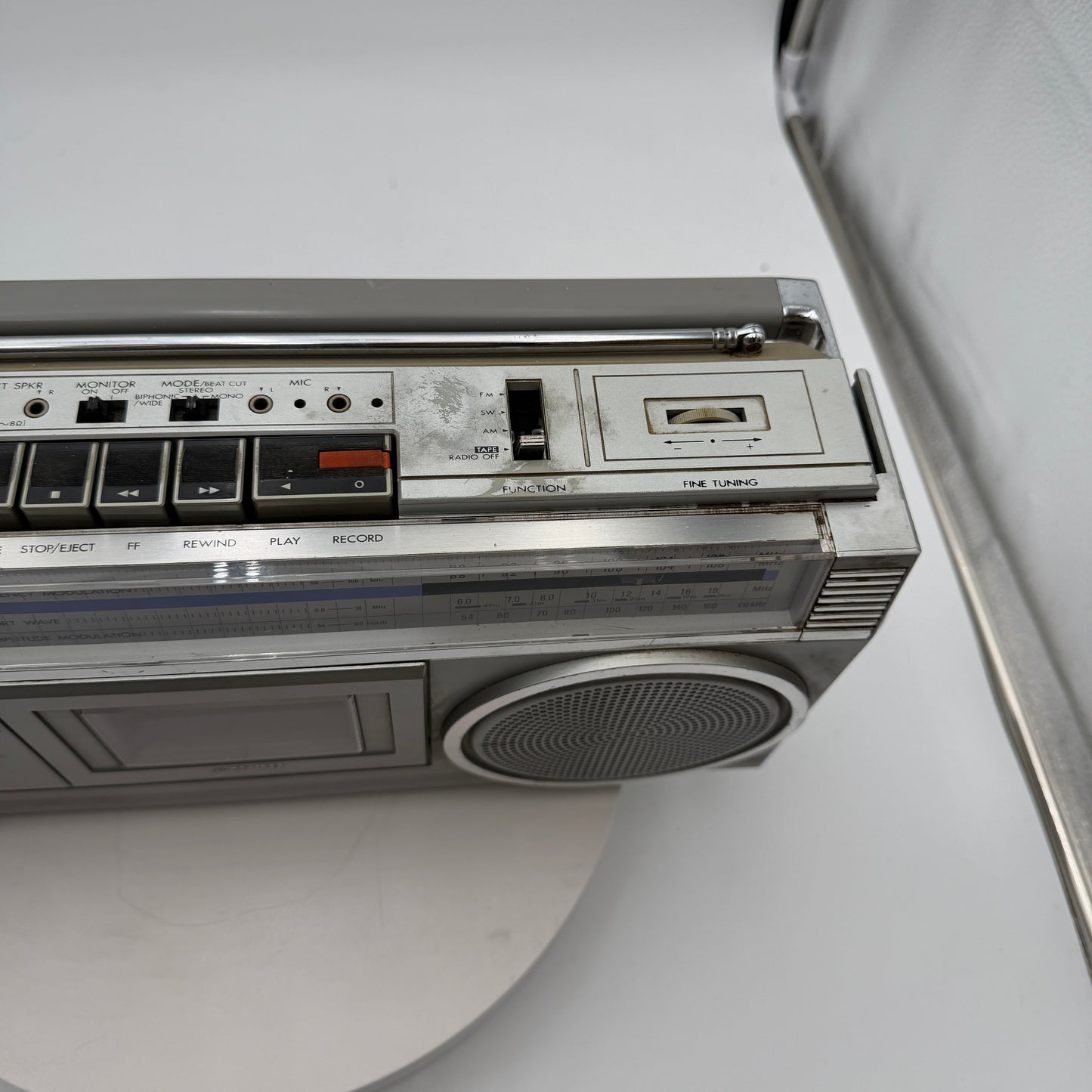 JVC Stereo Radio Cassette Recorder RC-363JW UNTESTED