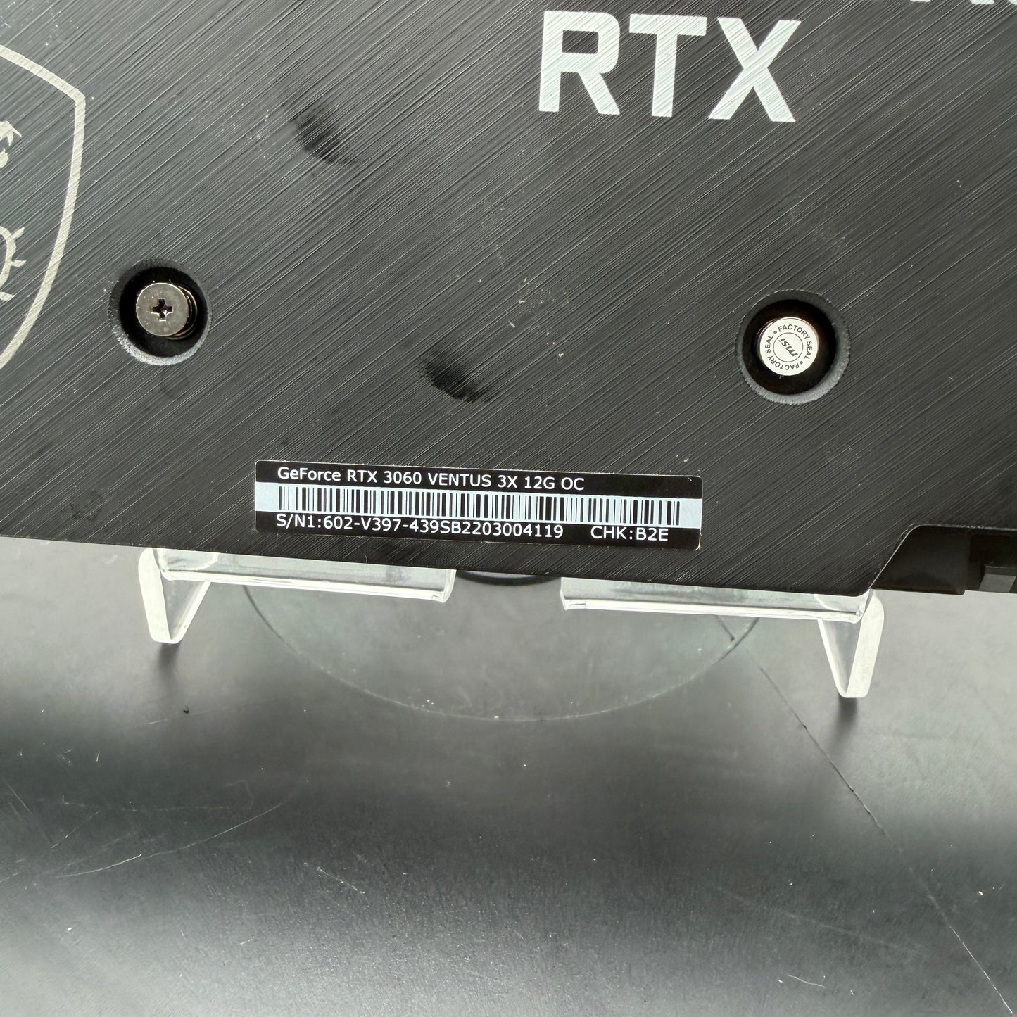 MSI GeForce RTX 3060 Ventus 3X 12GB GDDR6 Graphics Card