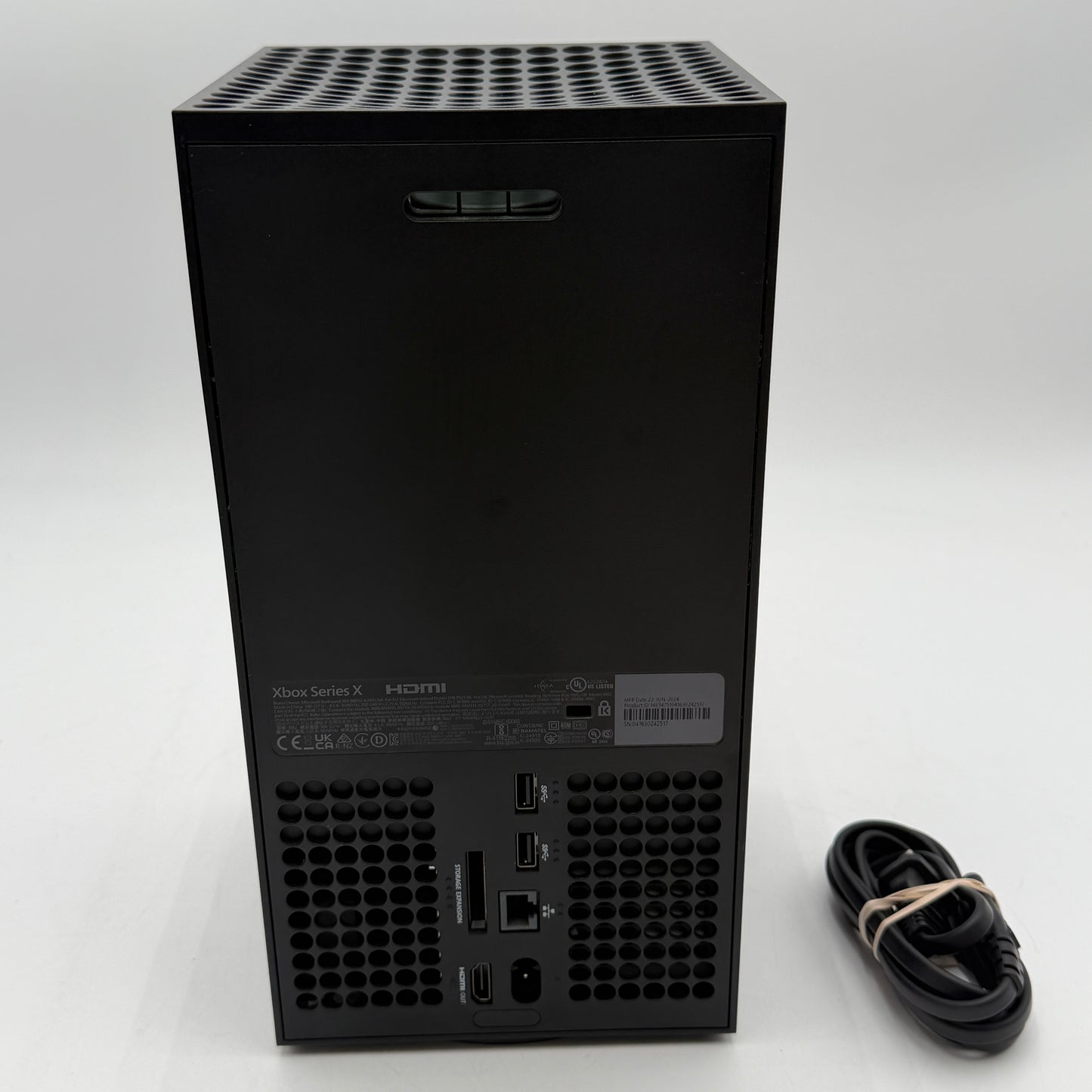 Microsoft Xbox Series X 1TB Disc Console 1882 Black With Box