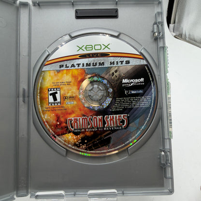 Xbox Crimson Skies Video Game With Box