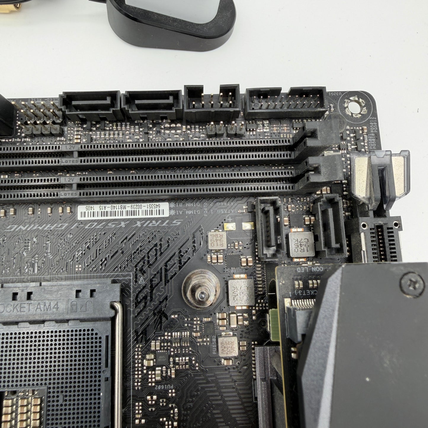 ASUS ROG Strix X570-I Gaming AM4 AMD Motherboard with WiFi for Parts or Repair