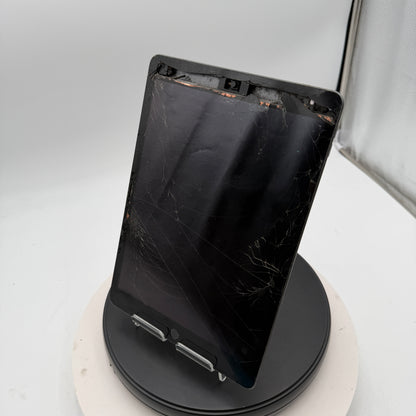 Apple iPad 9th Gen A2602 64GB Wi-Fi Only Black Cracked Screen