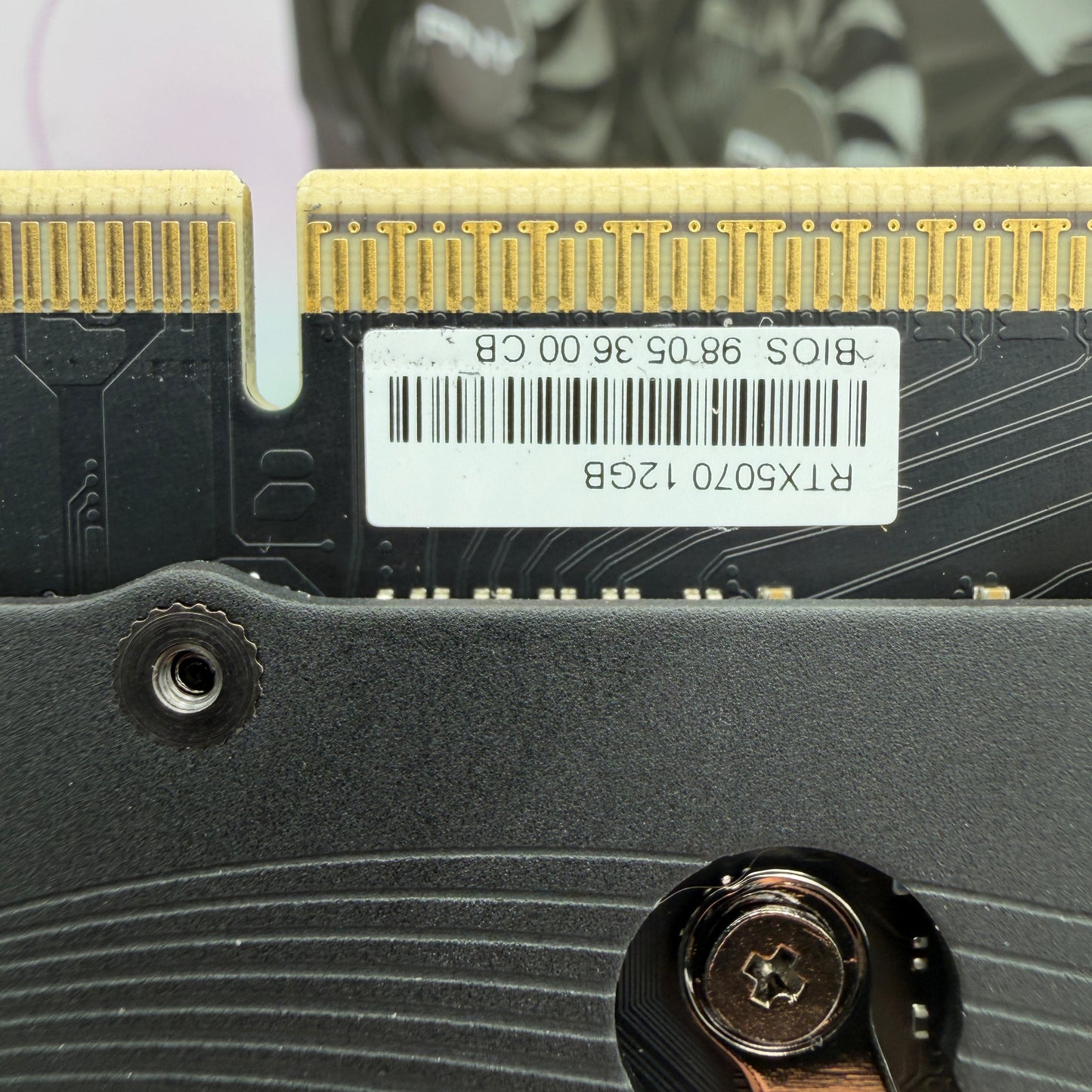PNY GeForce RTX 5070 12GB Graphics Card Black