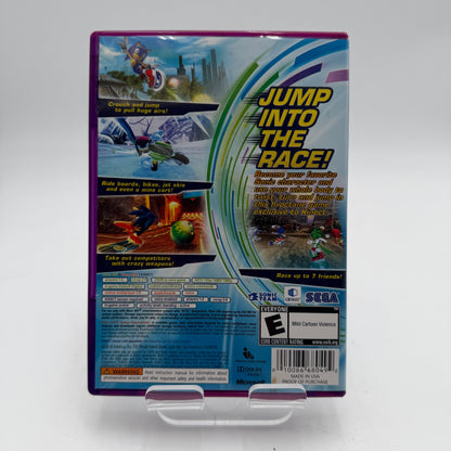 Xbox 360 Sonic Free Riders Video Game with Box