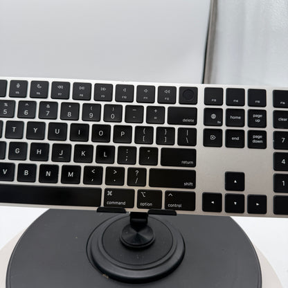 Apple Magic Keyboard with Touch ID & Numeric Keypad A2520 Black Keys Silver
