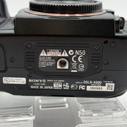 Sony A900 Digital Camera With Box & Accessories