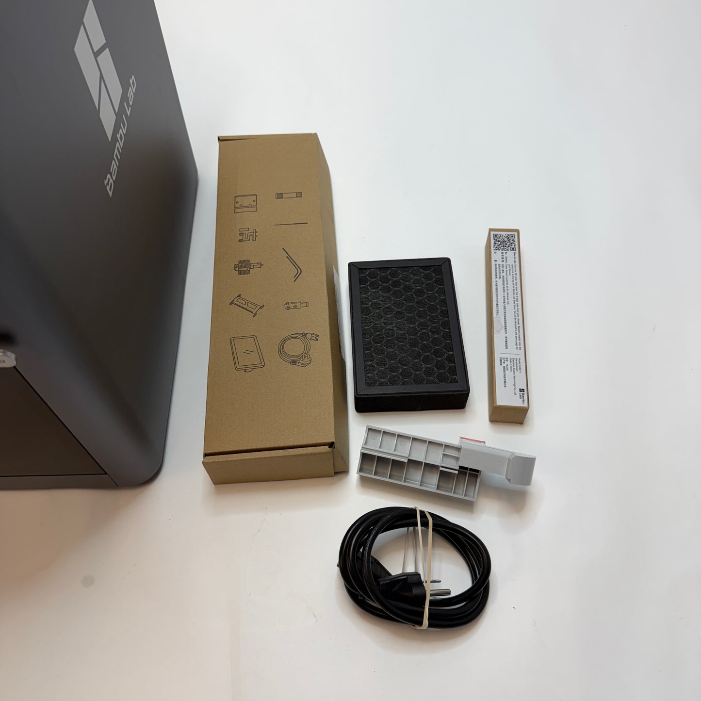 Bambu Lab X1E Combo with AMS 3D Printer, Gray 25 Hours Print Time