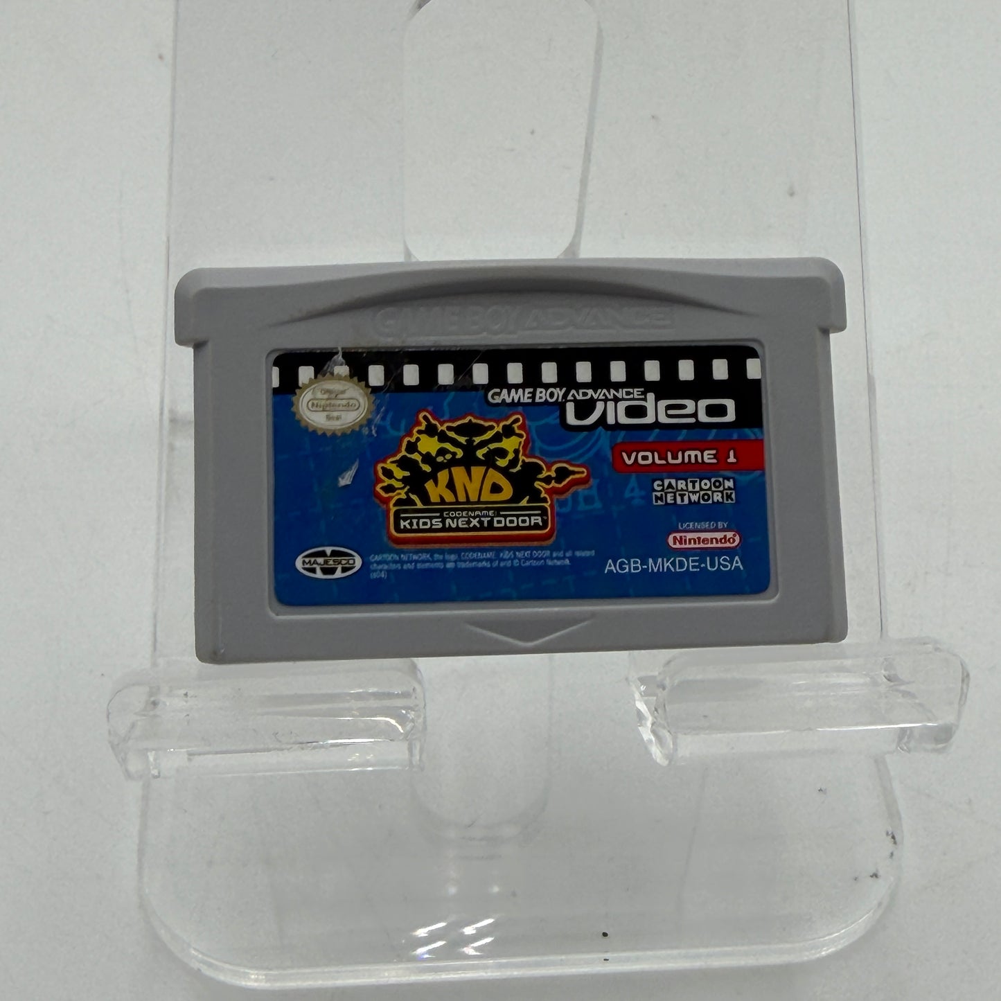 GameBoy Advance GBA Video Codename Kids Next Door Volume 1 - Used - Black