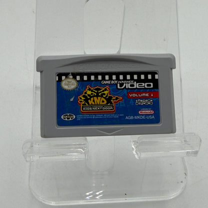 GameBoy Advance GBA Video Codename Kids Next Door Volume 1 - Used - Black