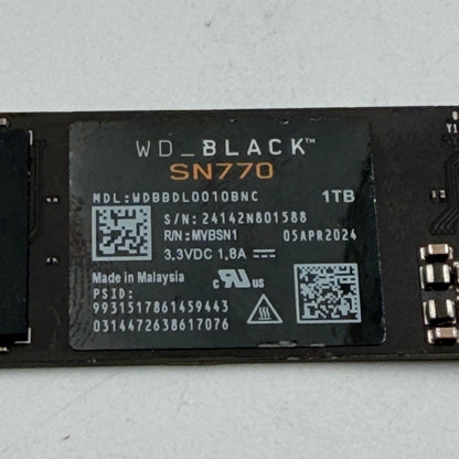 Western Digital WD_Black SN770 1TB SSD