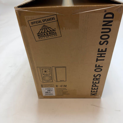 Klipsch Reference R-41M Bookshelf Home Speakers Black New In Box