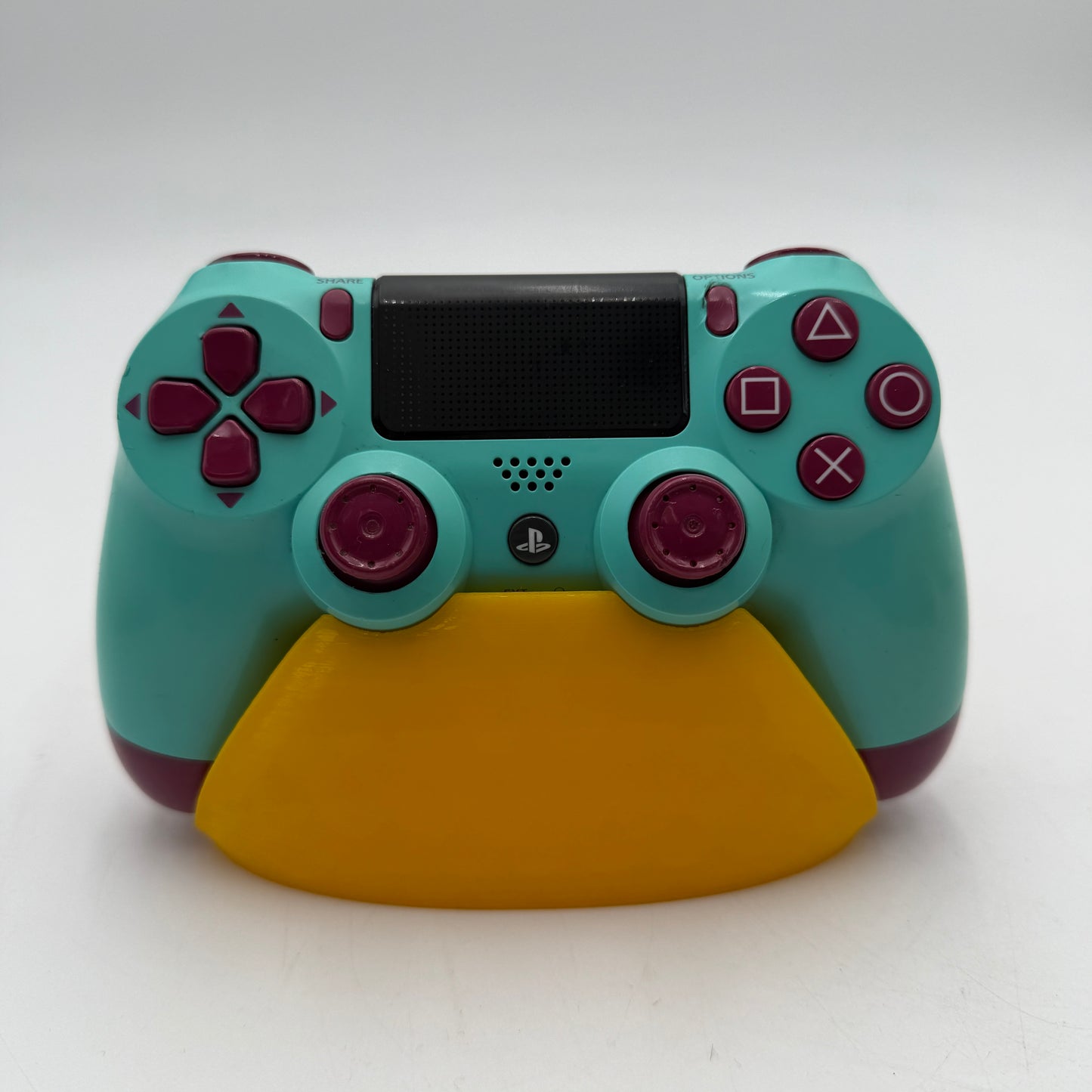 Sony PlayStation 4 Lot of 2 Controllers Multi-Colored with Stick Drift