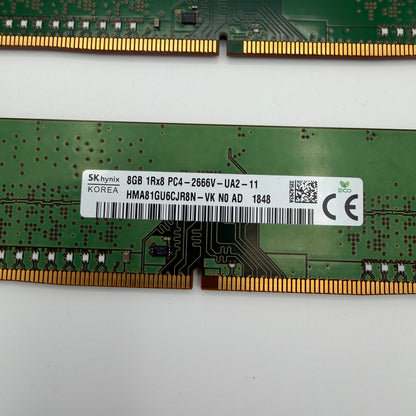 SK Hynix 16GB (2x8GB) DDR4 RAM ECC Reg RDIMM Memory Module PC4-2666V-R