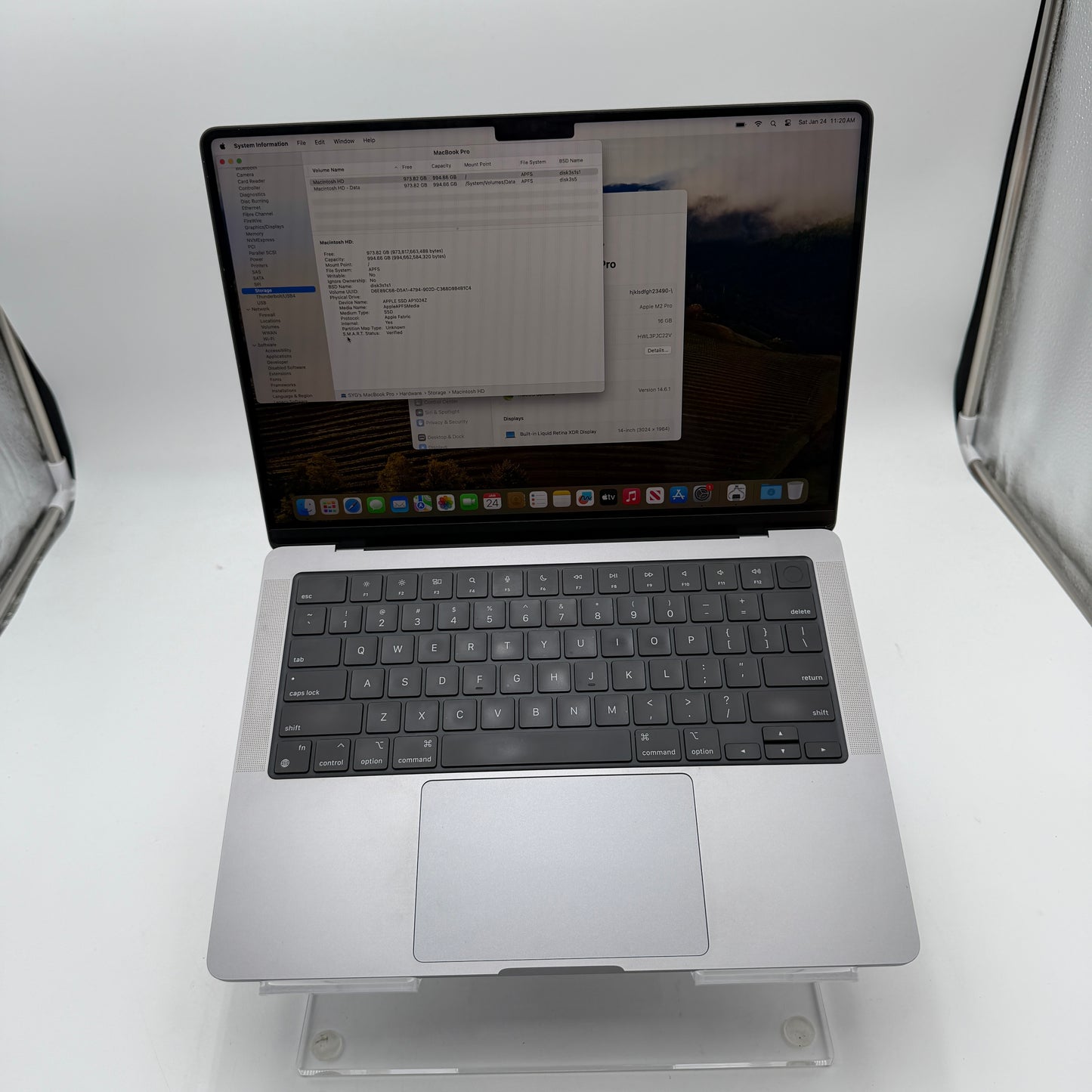 Apple MacBook Pro 14 inch A2779 M2 Pro 16GB 1TB