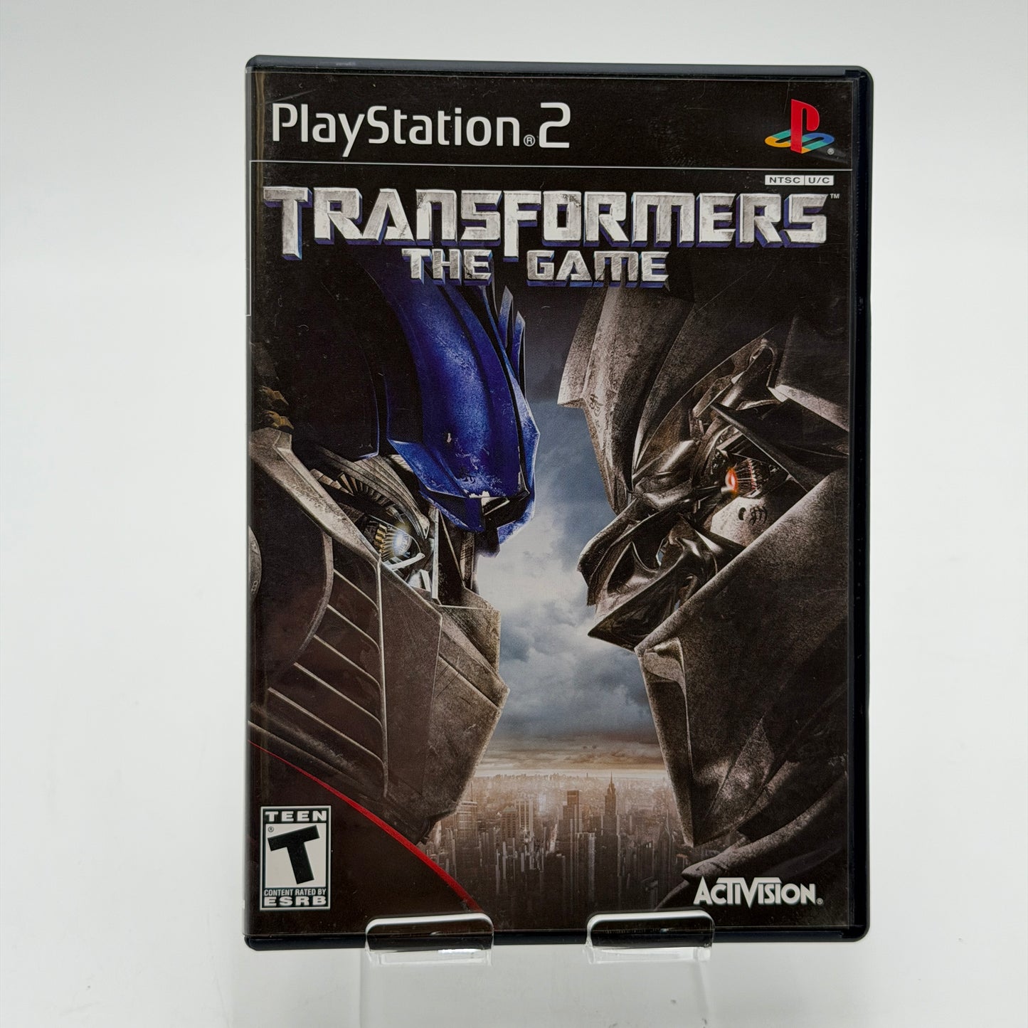 Transformers The Game (Sony PlayStation 2, PS2, 2007) CIB COMPLETE IN BOX