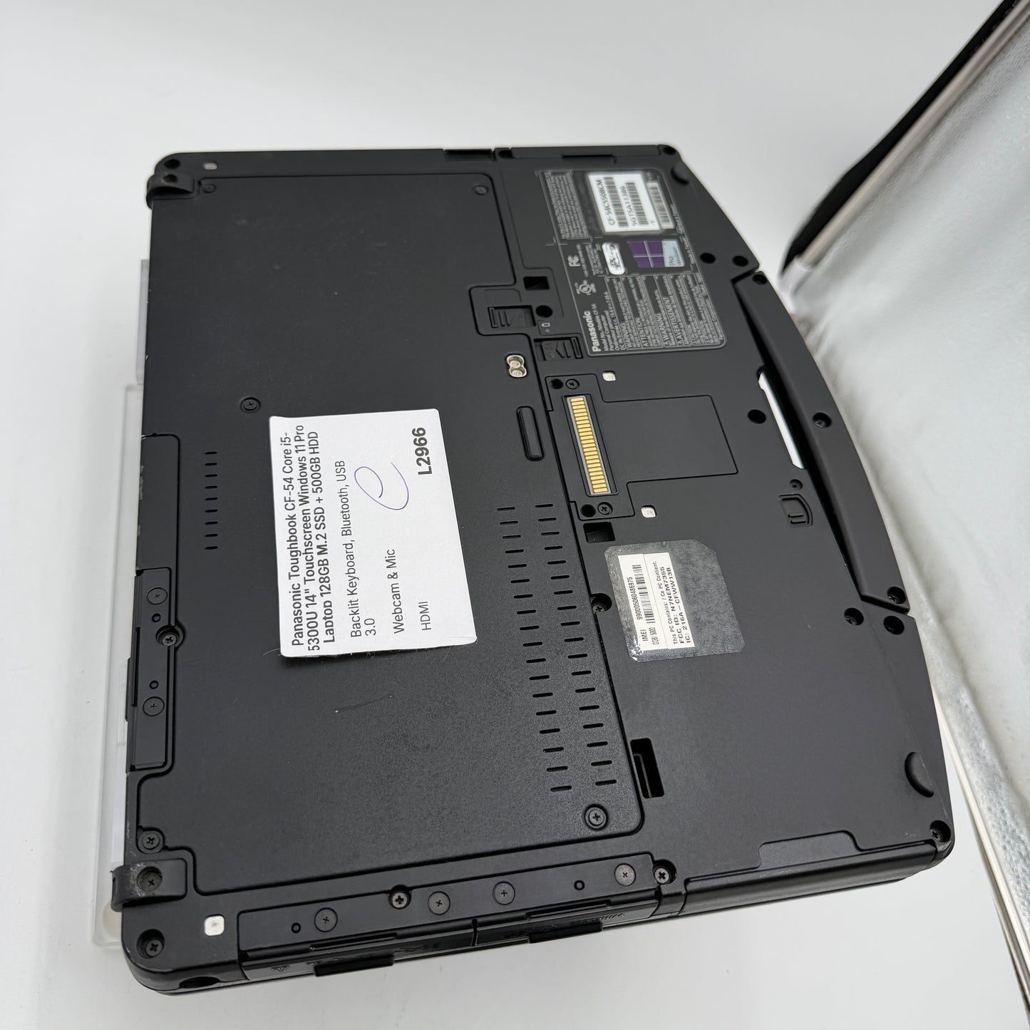 Panasonic Toughbook CF-54 15 Inch i5 5300U 16GB 512GB Black Laptop