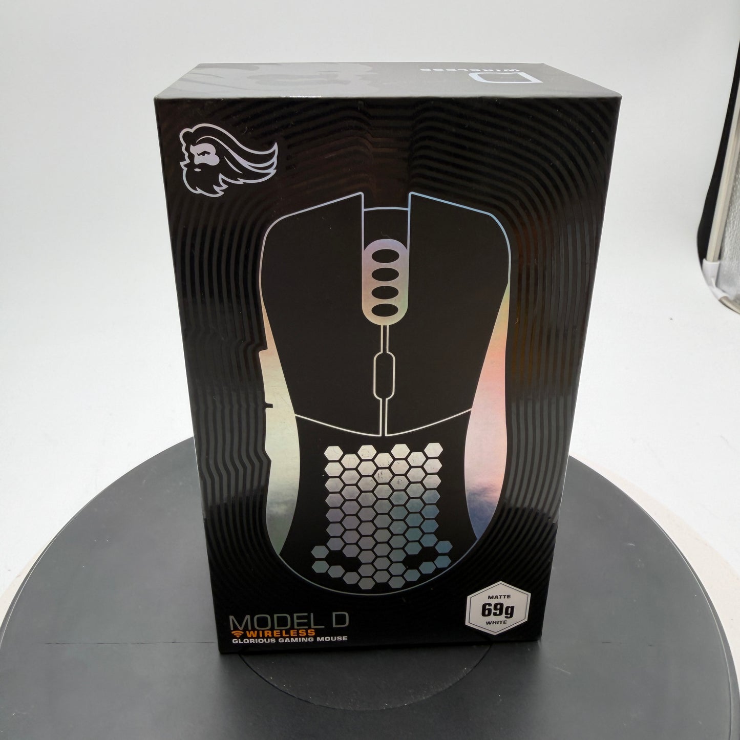 Glorious PC Gaming Model D Gaming Mouse - Gloss White, 69g Lightweight