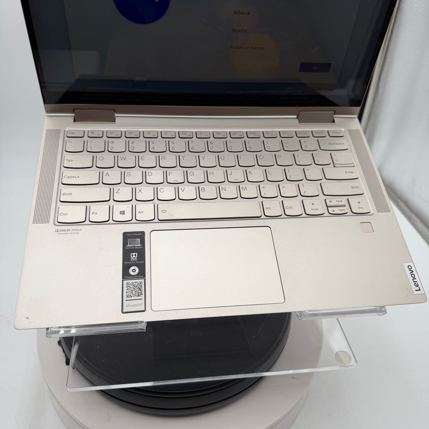 Lenovo Yoga C740-14IML 14-inch Laptop i5 8GB 256GB Gold Read