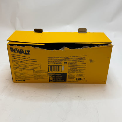 DeWalt 20V Cordless Dry Hand Vacuum DCV501HB Black New Open Box