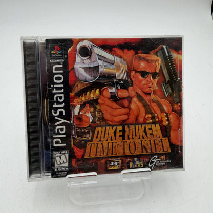 Duke Nukem Time to Kill Playstation PS1 (Complete with Case, Manual & Inserts)