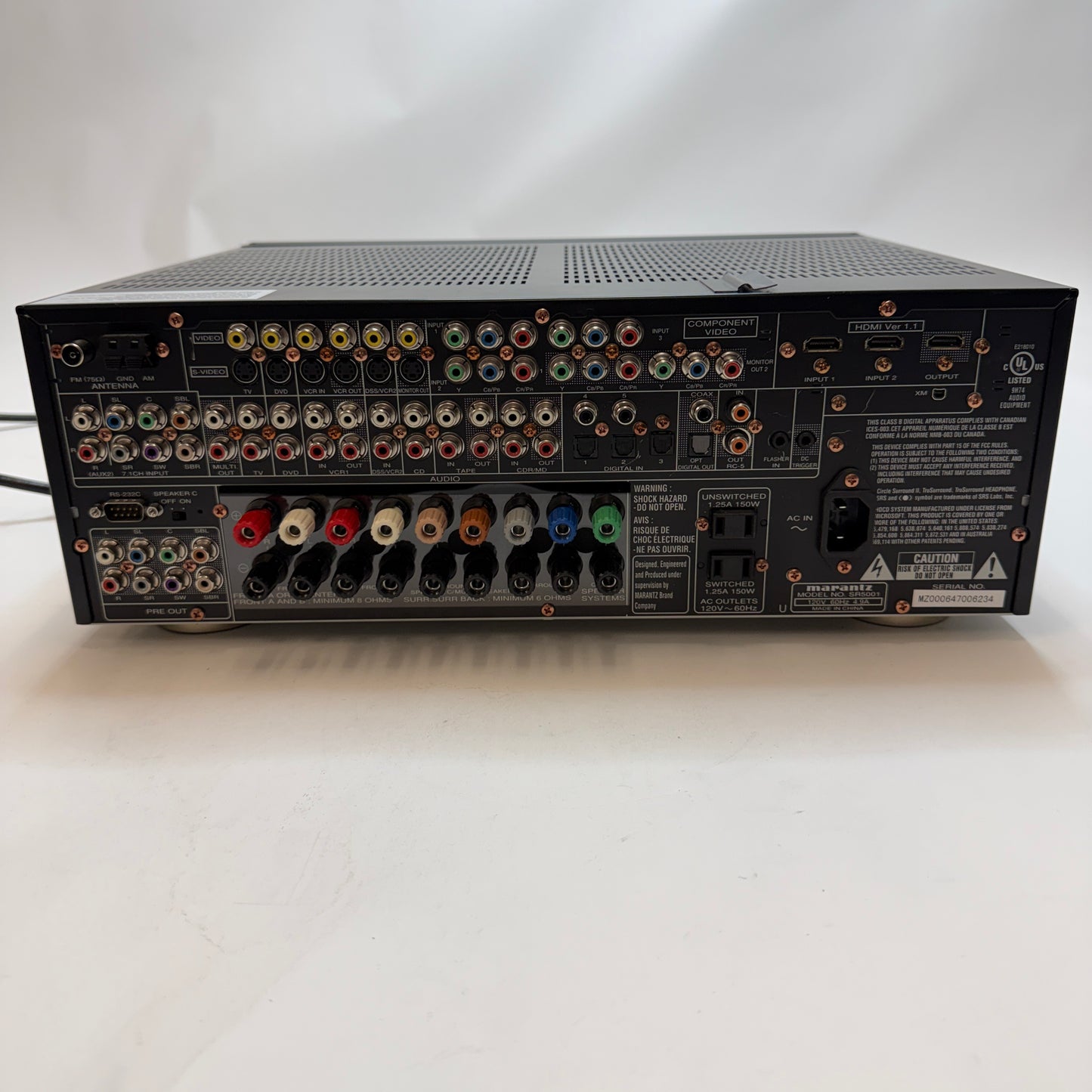 Marantz SR5001 7.1 AV Surround Receiver