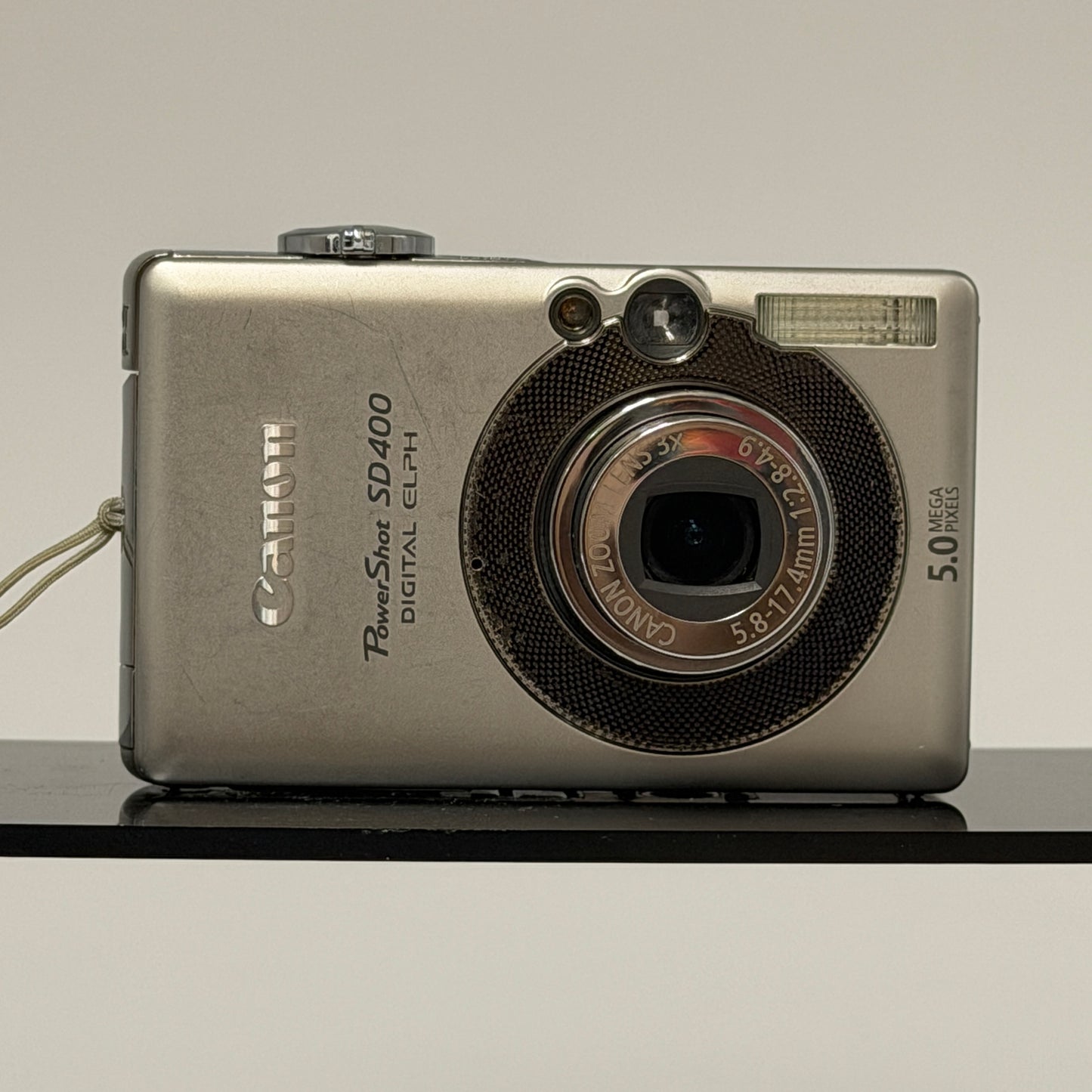 Canon Powershot SD400 Digital ELPH Silver 10 MP